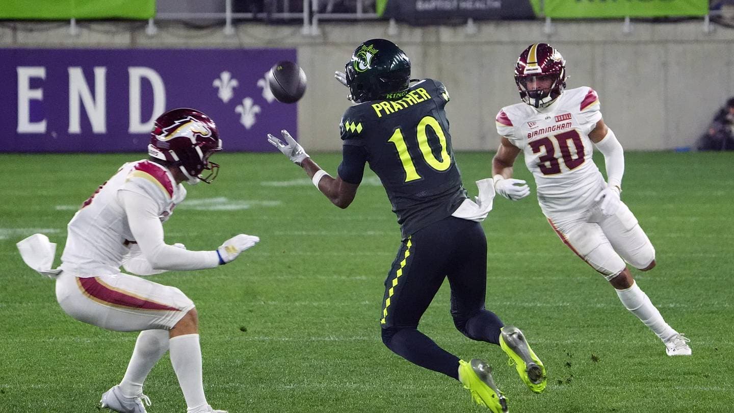 Former Maryland Terrapin Wideout Kaden Prather Becomes 2026 UFL Champion