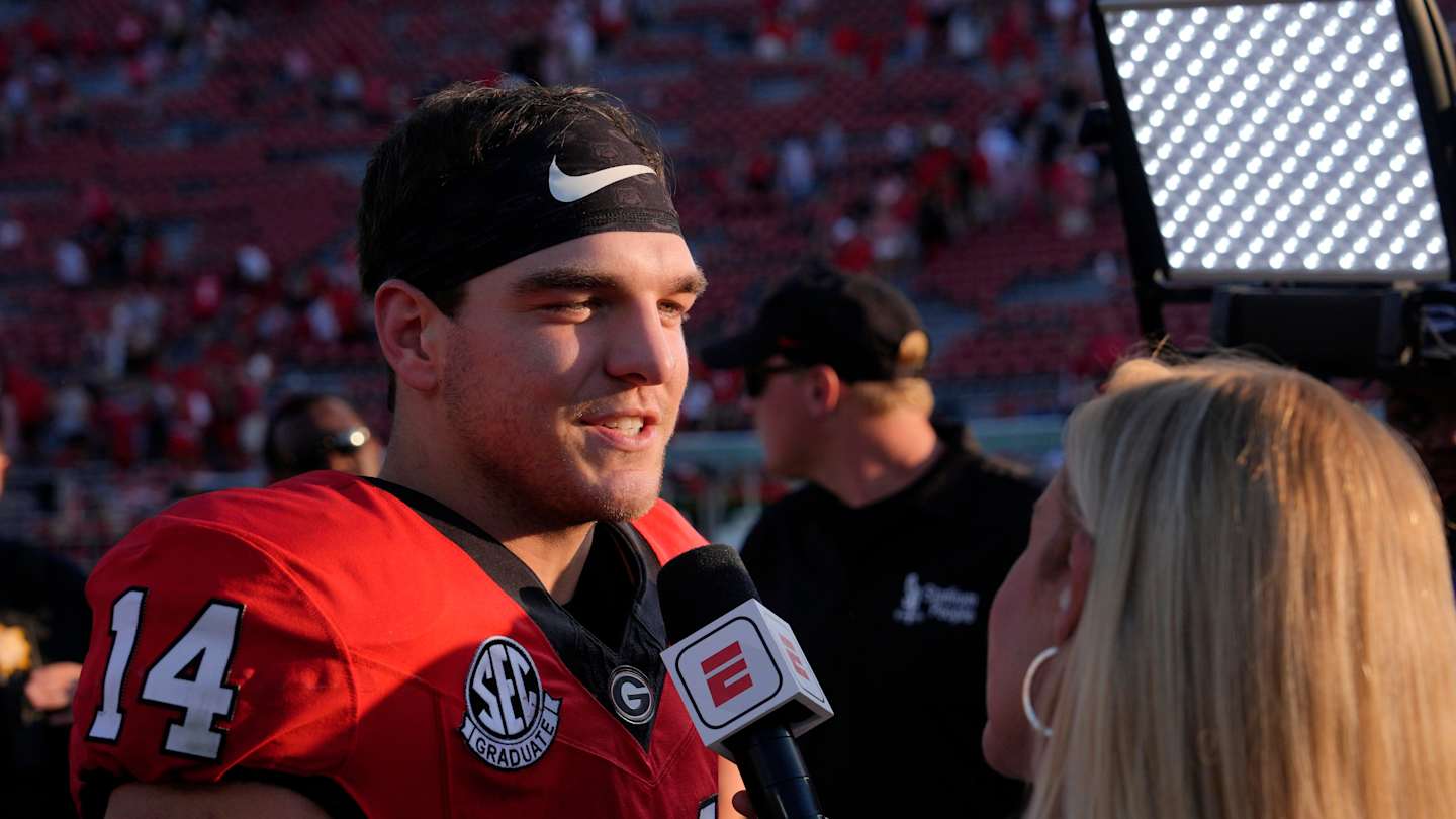 Georgia QB Gunner Stockton Explains His Decision to Meet With President Donald Trump