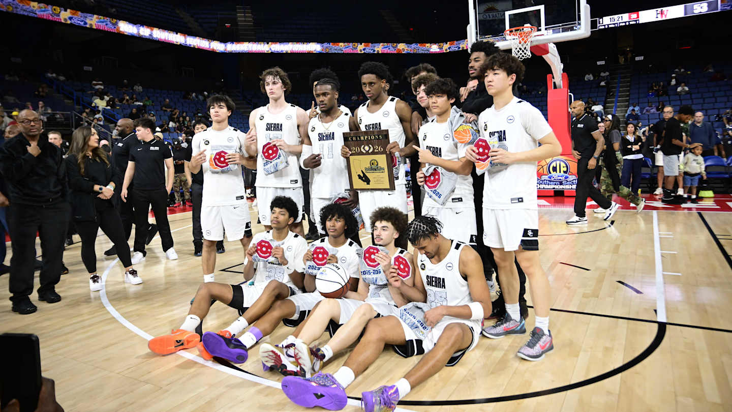 California Boys High School Basketball State Champions & Runners-Up - March 17, 2026