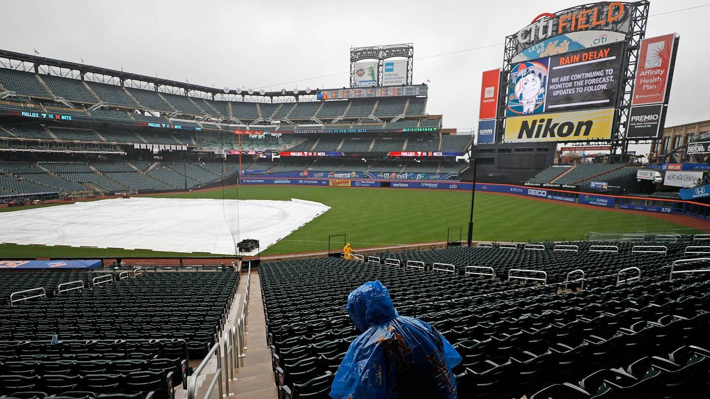 Marlins-Mets start time: Rain delay updates from Citi Field on July 30