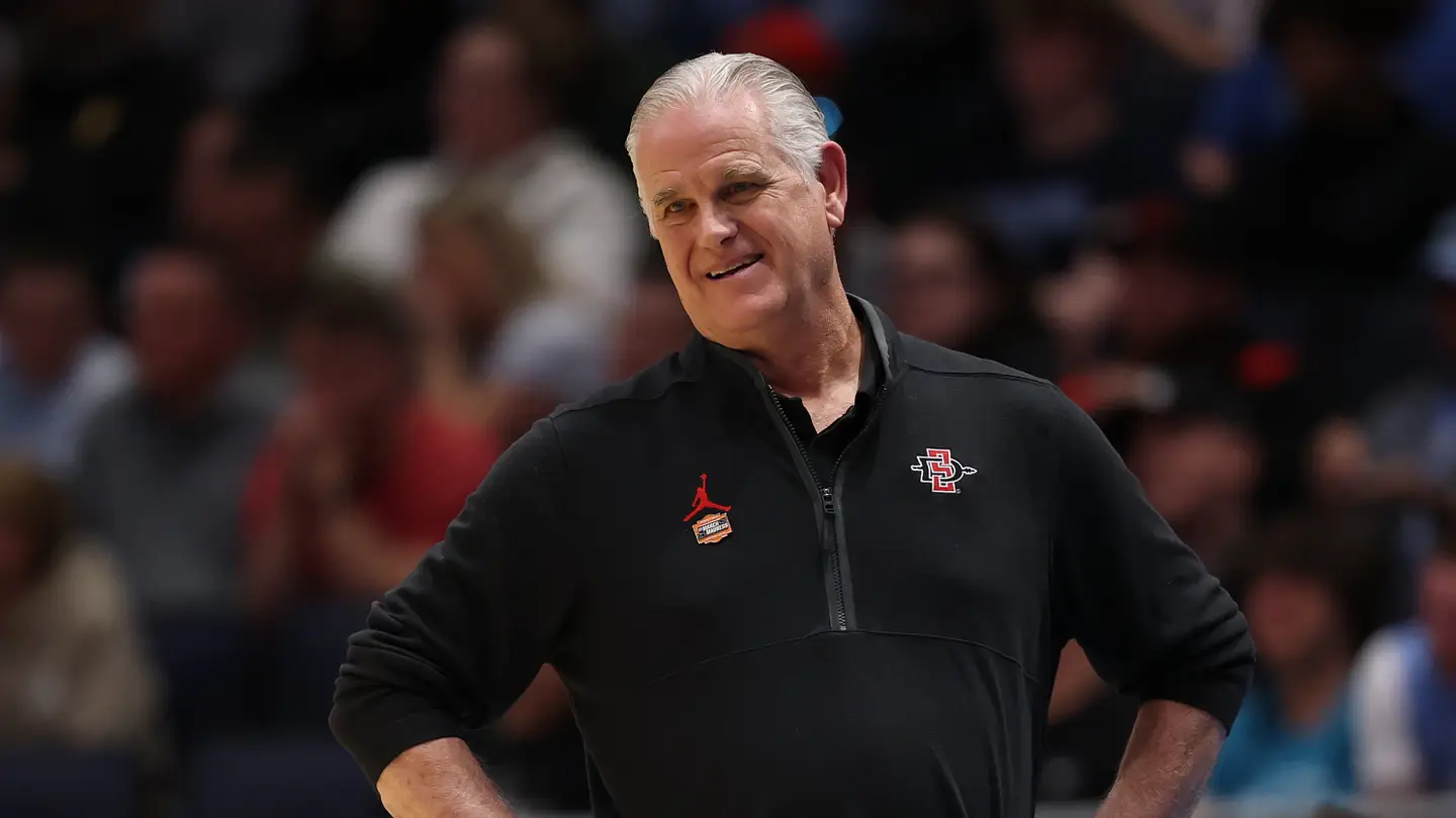 Brian Dutcher reacts to San Diego State's long-awaited home-and-home with UCLA