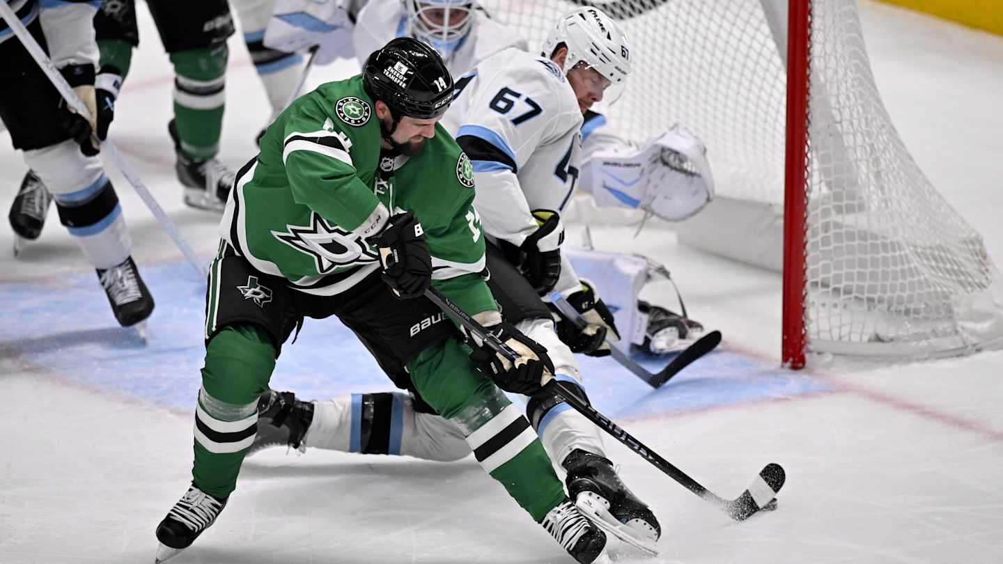 The Utah Mammoth stampede past the tired Dallas Stars 6-3