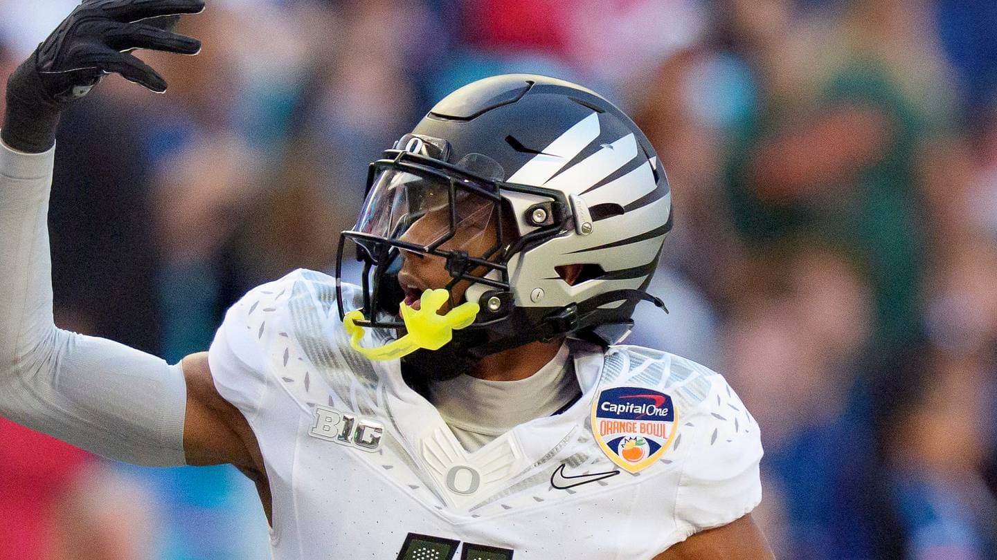 Oregon's Brandon Finney Jr. Earns Spot on Elite Top 10 List
