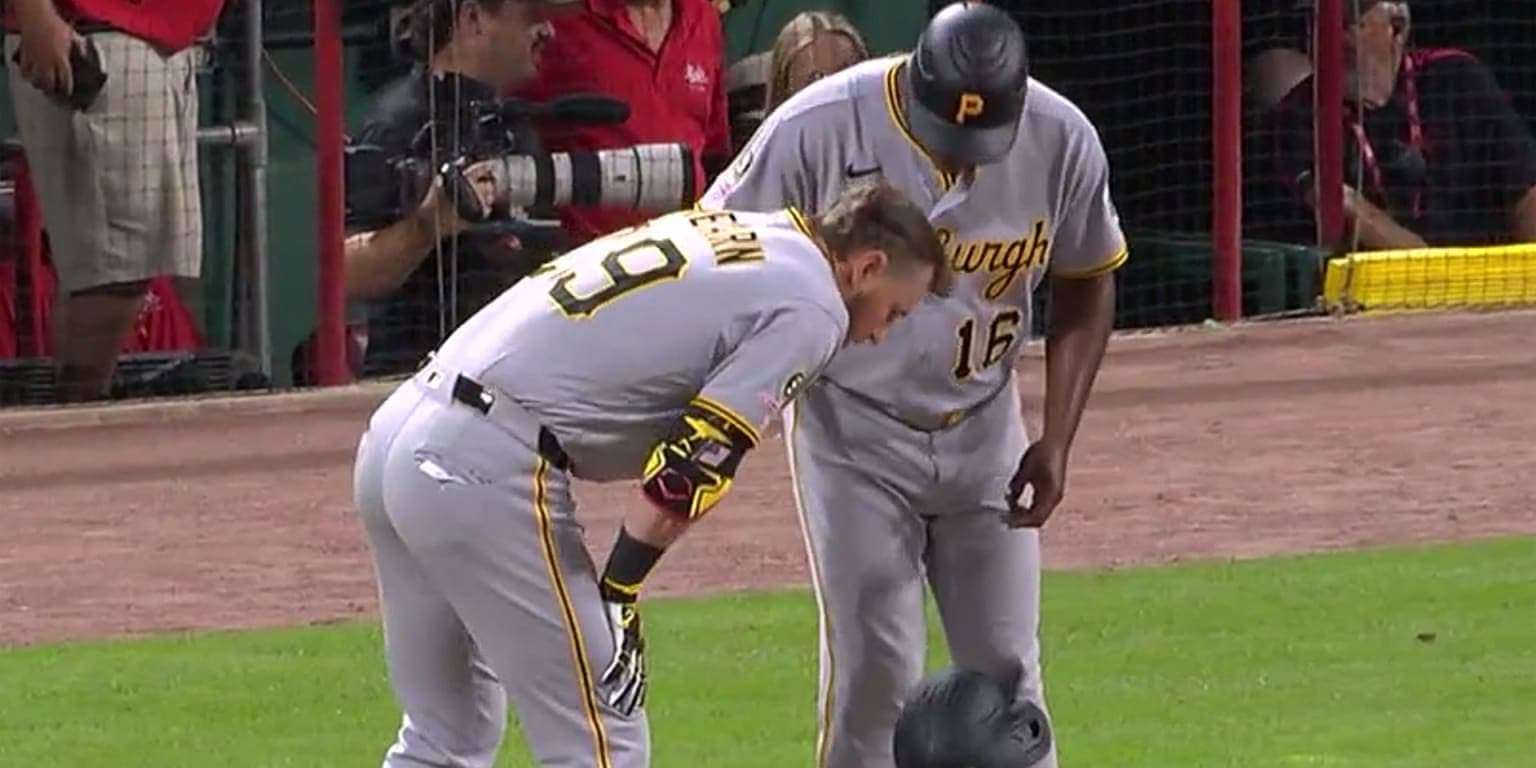 Ryan O'Hearn injures left quad in Pirates' loss to Reds