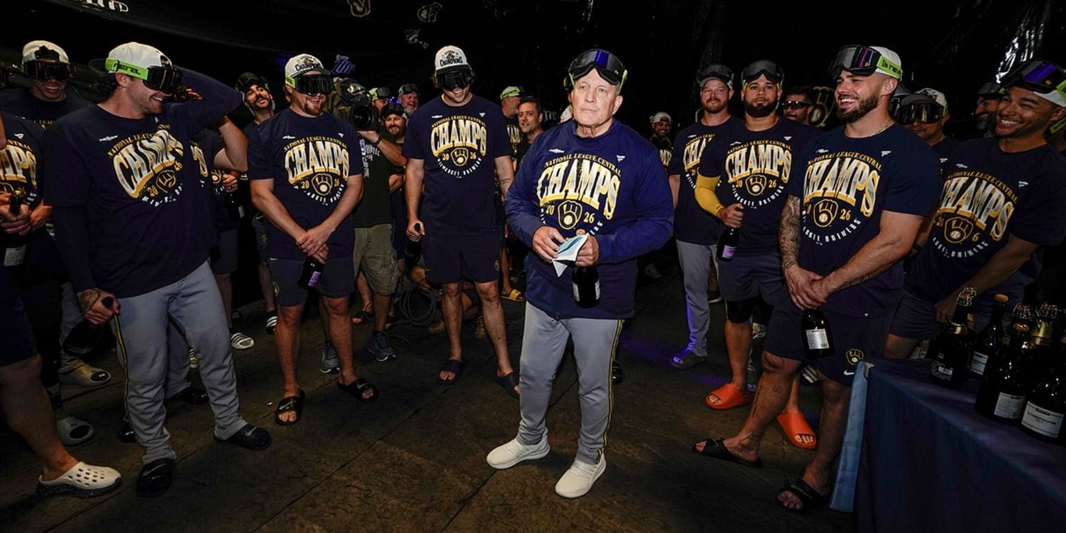 Jacob Misiorowski throws five scoreless innings, Brewers clinch NL Central title