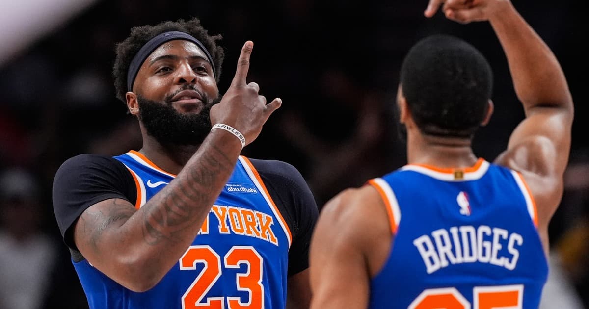 Knicks top Hawks by eye-popping margin in record-setting playoff rout