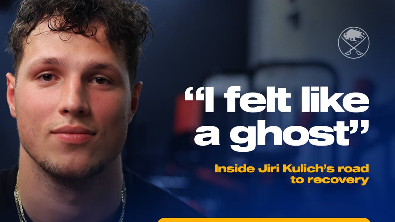 ‘I felt like a ghost’ | Inside Jiri Kulich’s road to recovery | Buffalo Sabres