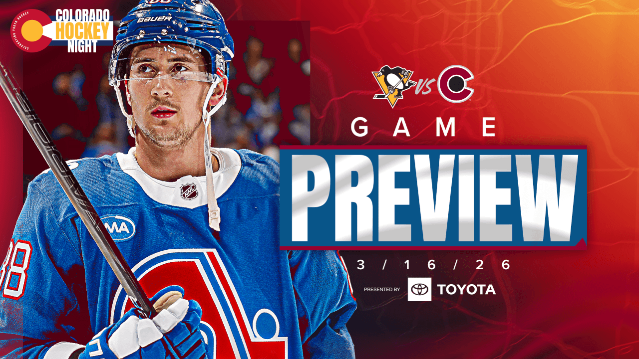 Avalanche Set to Host Penguins in Colorado Hockey Night - SSBCrack News