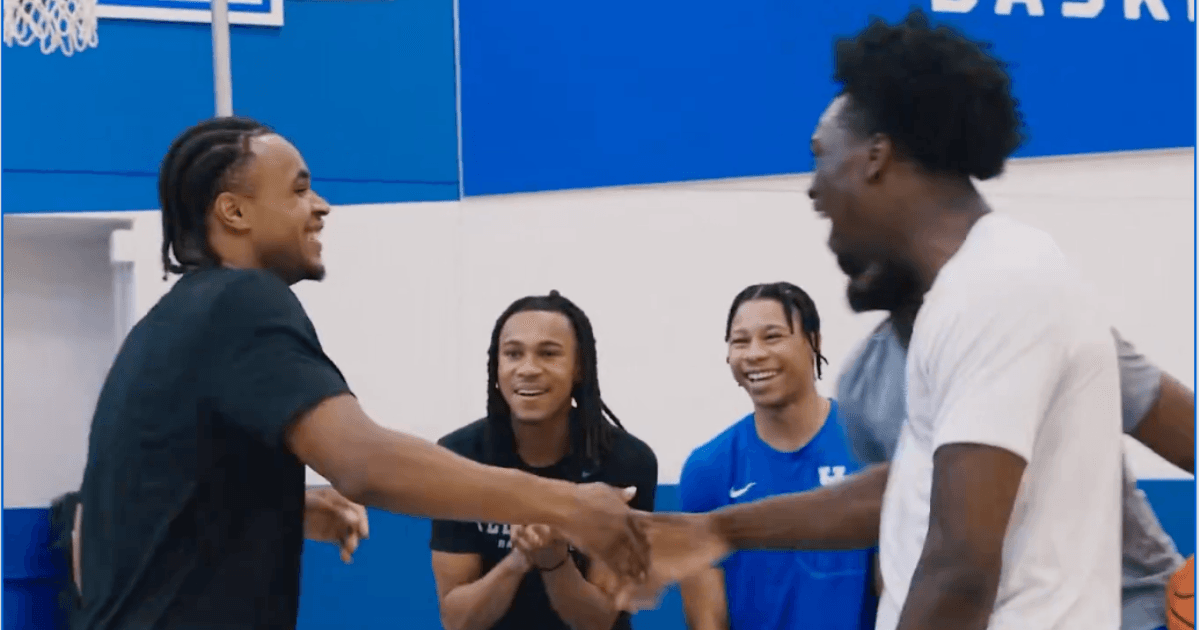 Alex Wilkins dishes on Kentucky’s first summer practice, including an early standout