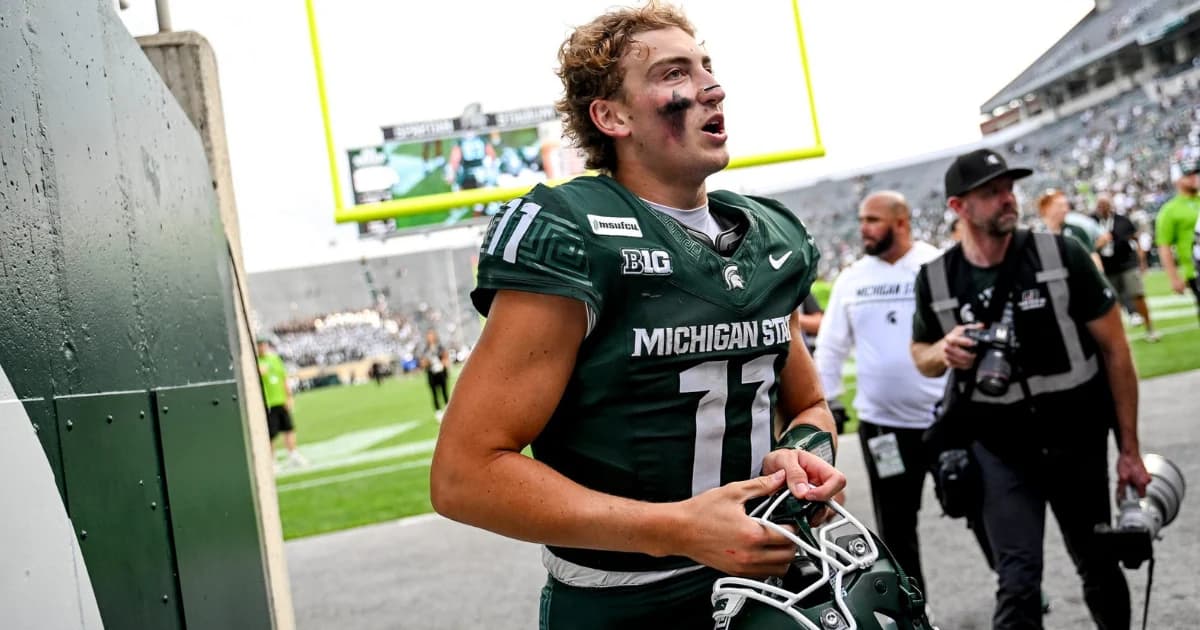 Michigan State's Milivojevic focused on improving his vision