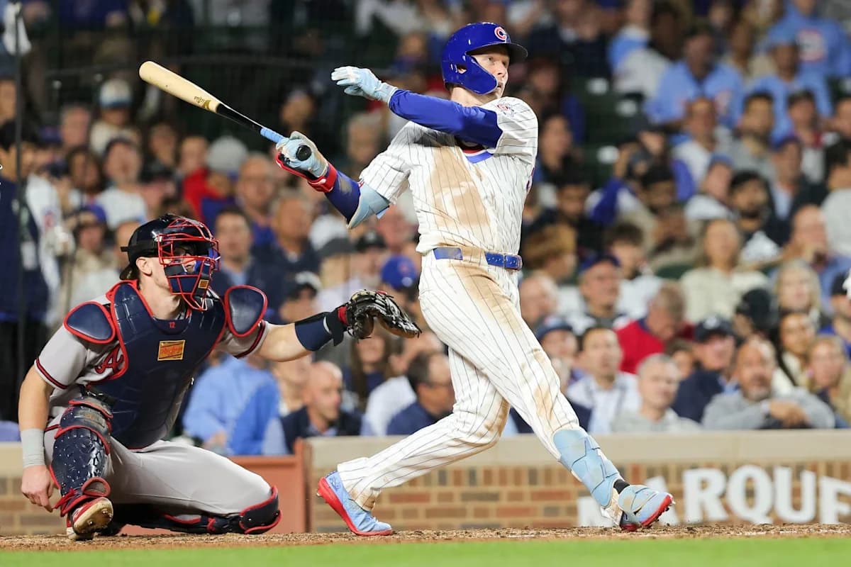 Braves can’t hang with Cubs in 7-3 loss - Yahoo Sports
