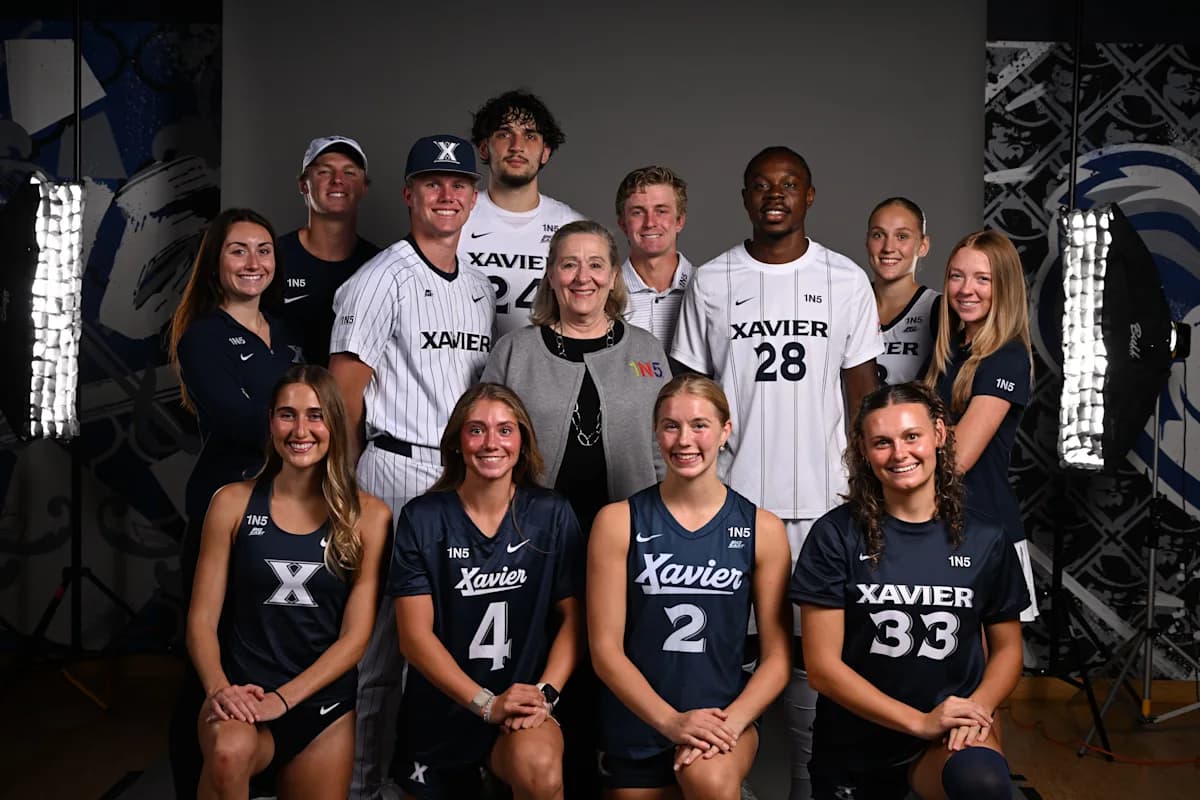 Xavier pushes mental health message with 1N5 uniform patch partnership - Yahoo Sports
