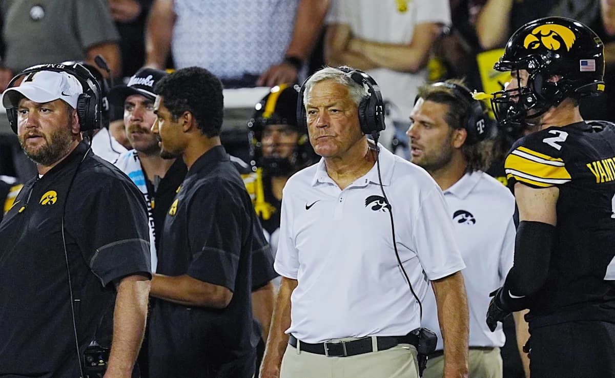 Iowa football releases Week 3 depth chart vs. UNI - Yahoo Sports