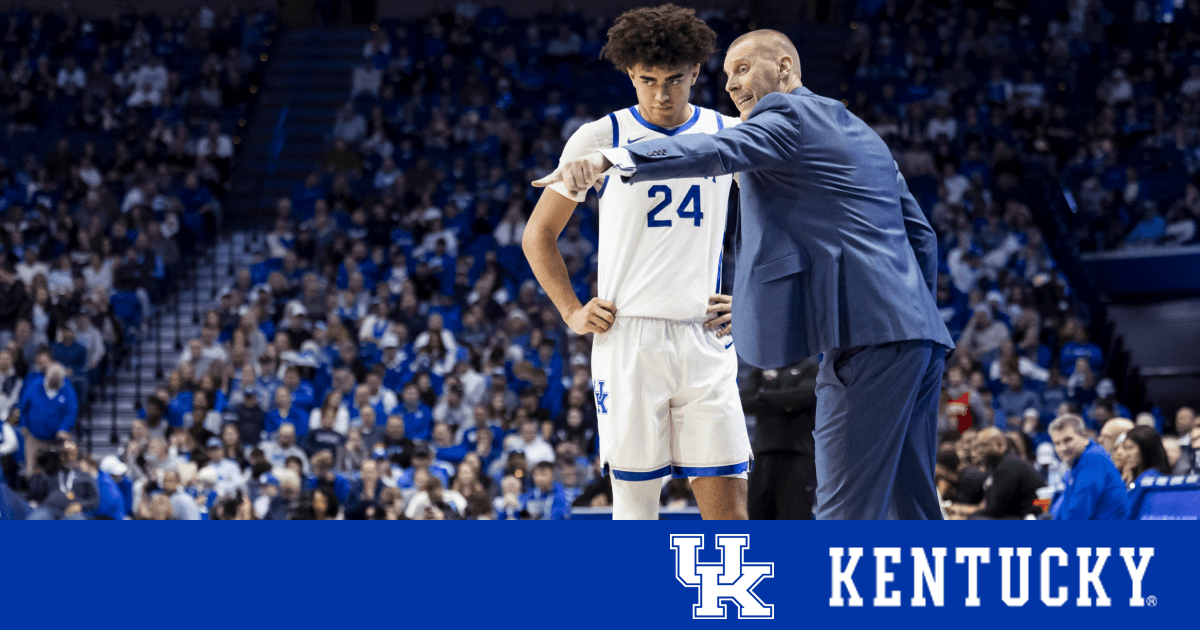 Kentucky Announces Seven Home Nonconference Games