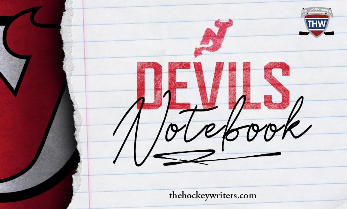 New Jersey Devils Notebook: Islanders Scrimmage & Rookie Camp Practice - The Hockey Writers - New Jersey Devils - NHL News, Analysis & More