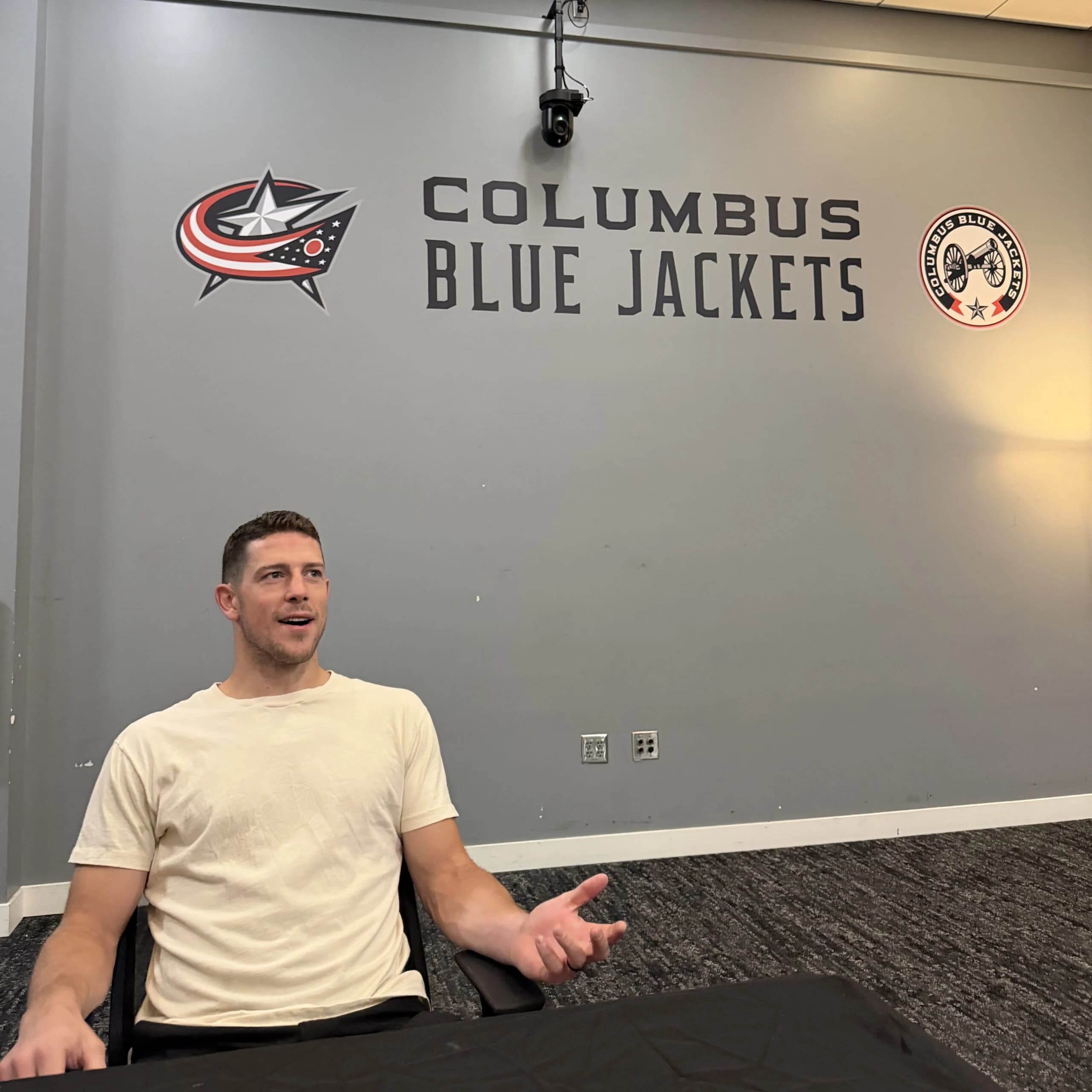 2026 Blue Jackets Preseason Q&A With Charlie Coyle: Loyalty, The Cusp and Proving It - The Hockey Writers - Columbus Blue Jackets - NHL News, Analysis & More