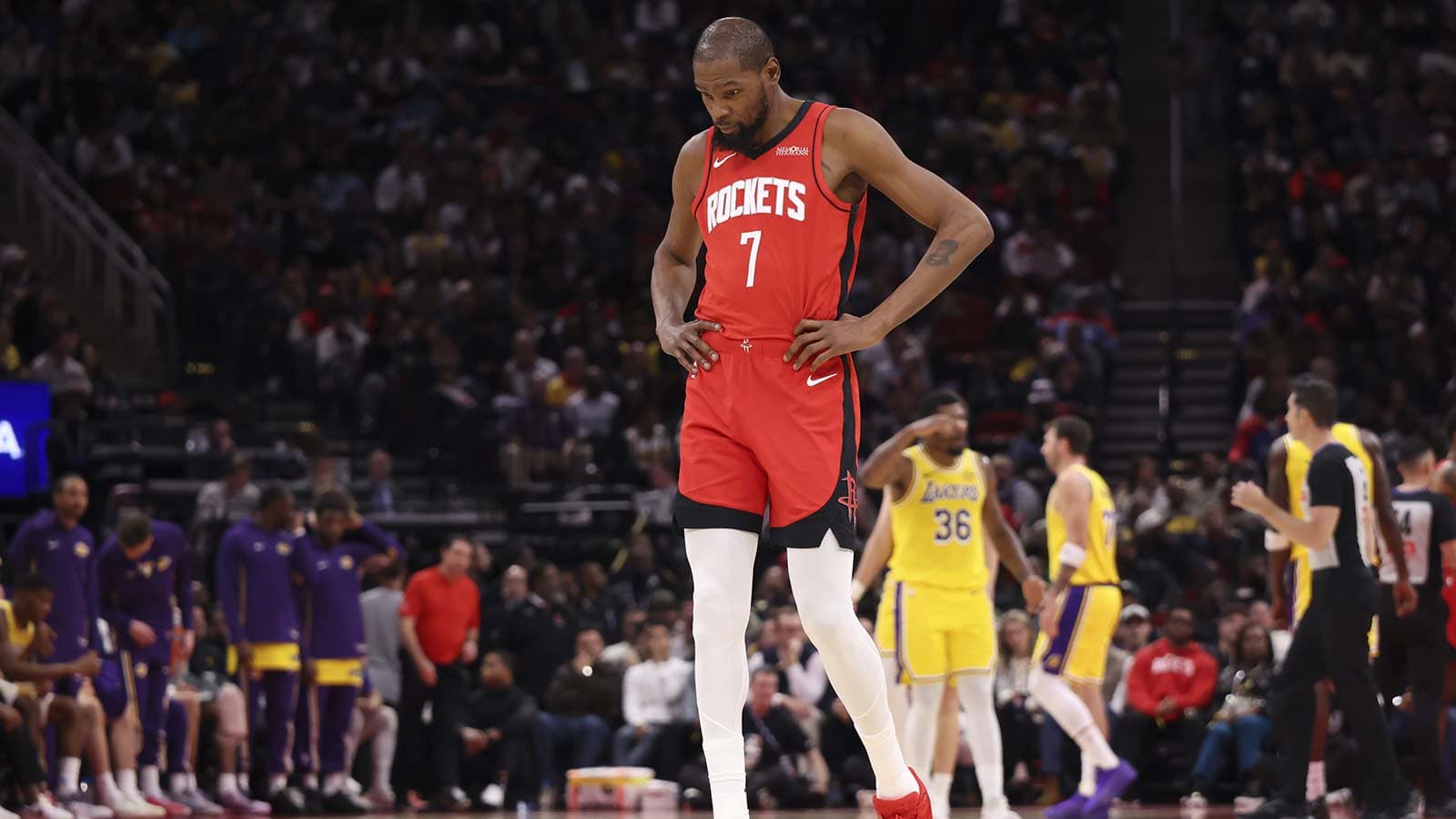 Rockets news: Kevin Durant reacts to Lakers' tactic that silenced him in the clutch