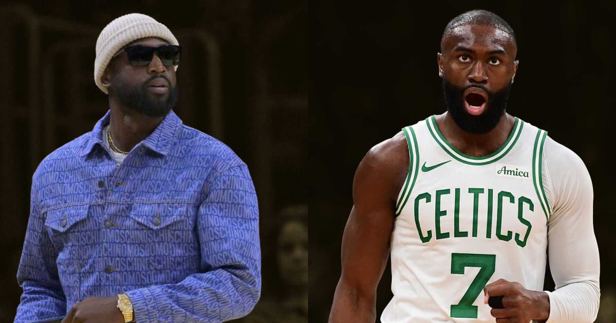Dwyane Wade makes MVP case for Jaylen Brown: "You take a great player off of Boston, they're No.2 in the East"